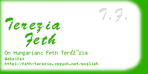 terezia feth business card